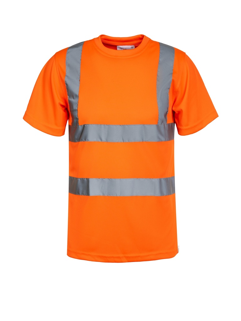 Korntex Hi-Vis T-Shirt EN 20471, neonorange, 4XL
