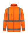 Korntex Hi-Vis Softshelljacke EN 20471, neonorange, XL