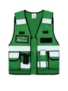 Korntex taktische Einsatzweste Basic, grün, M/XL