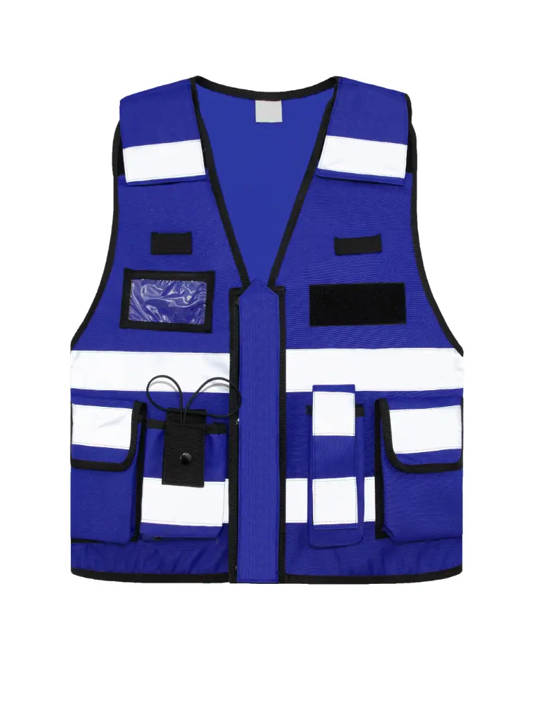 Korntex taktische Einsatzweste Basic, royalblau, M/XL