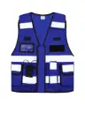 Korntex taktische Einsatzweste Basic, royalblau, M/XL