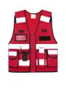 Korntex taktische Einsatzweste Basic, rot, XXL/4XL