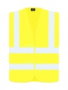 Korntex Warnweste mit vier Reflexstreifen EN 20471, neongelb, 3XL