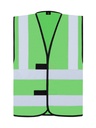 Korntex Funktionsweste mit vier Reflexstreifen, grün, XL