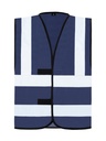 Korntex Funktionsweste mit vier Reflexstreifen, navyblau, 4XL