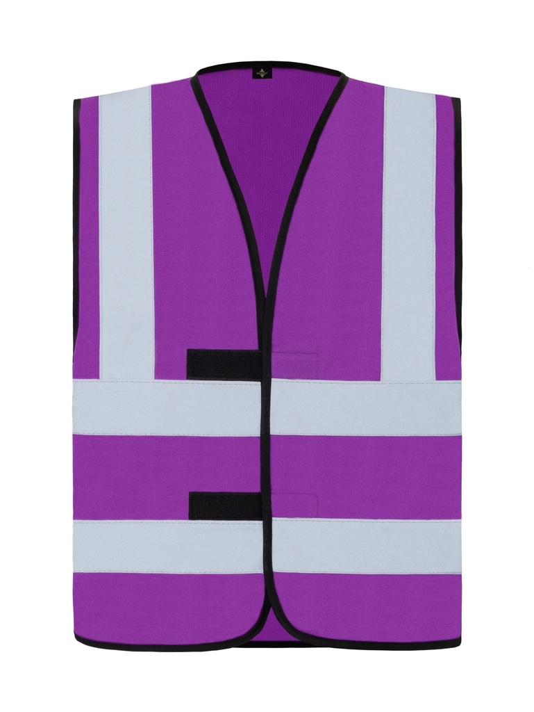 Korntex Funktionsweste mit vier Reflexstreifen, violett, 5XL