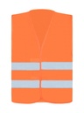 Korntex Warnweste Basic EN 20471, neonorange, XXL