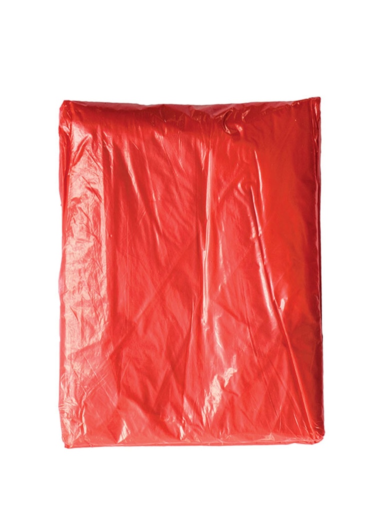 Korntex Einweg Regenponcho, rot
