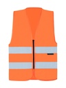 Korntex Warnweste mit Reissverschluss EN 20471, neonorange, 4XL