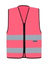 Korntex Funktionsweste mit Reissverschluss, neonpink, XL