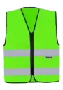 Korntex Funktionsweste mit Reissverschluss, neongrün, 4XL