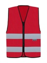 Korntex Funktionsweste mit Reissverschluss, rot, XL