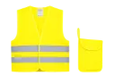 Korntex Warnweste Basic im Beutel EN 20471 , neongelb
