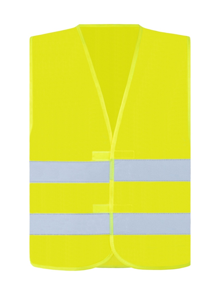 Korntex Warnweste Doppelgrössen EN 20471, neongelb, 5XL/6XL