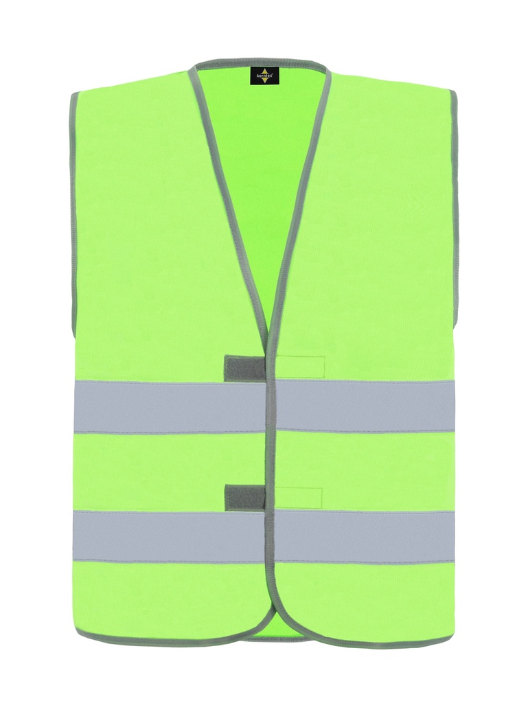 Korntex Funktionsweste Doppelgrösse EN 17353, neongrün, 3XL/4XL