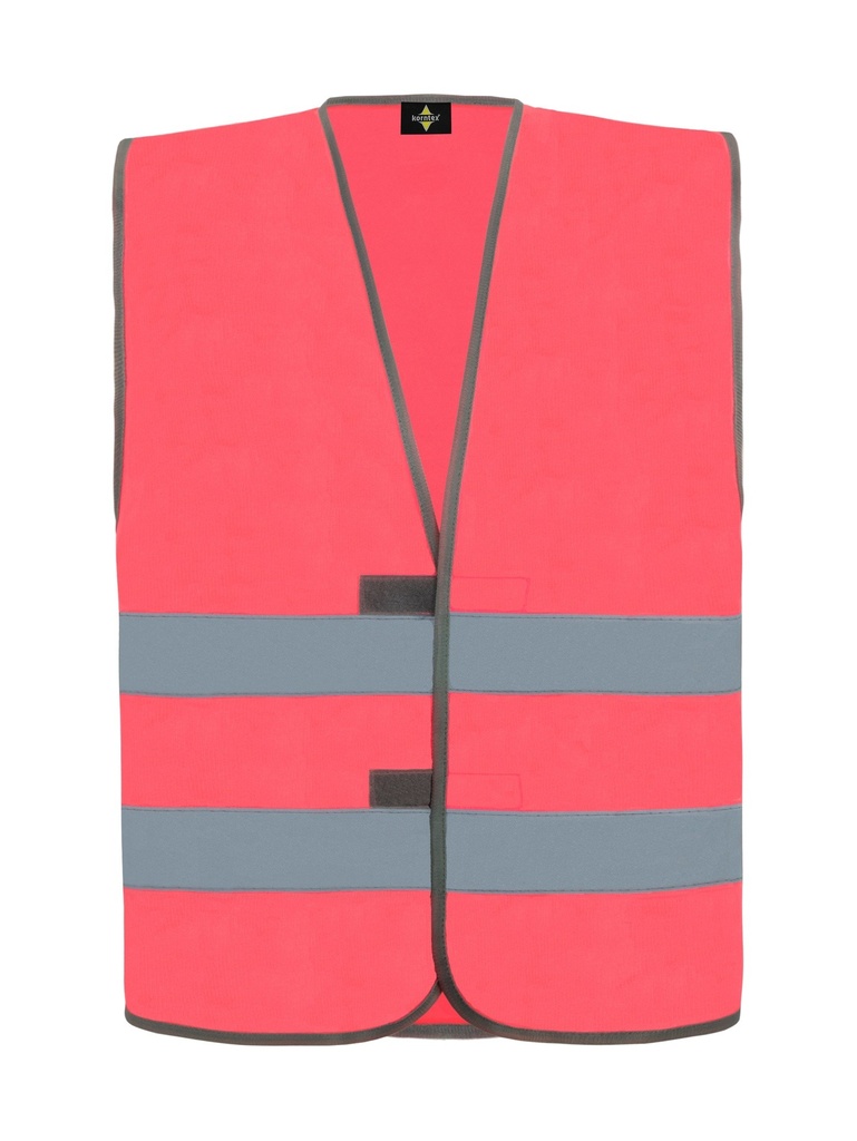 Korntex Funktionsweste Doppelgrösse EN 17353, neonpink, 7XL/8XL