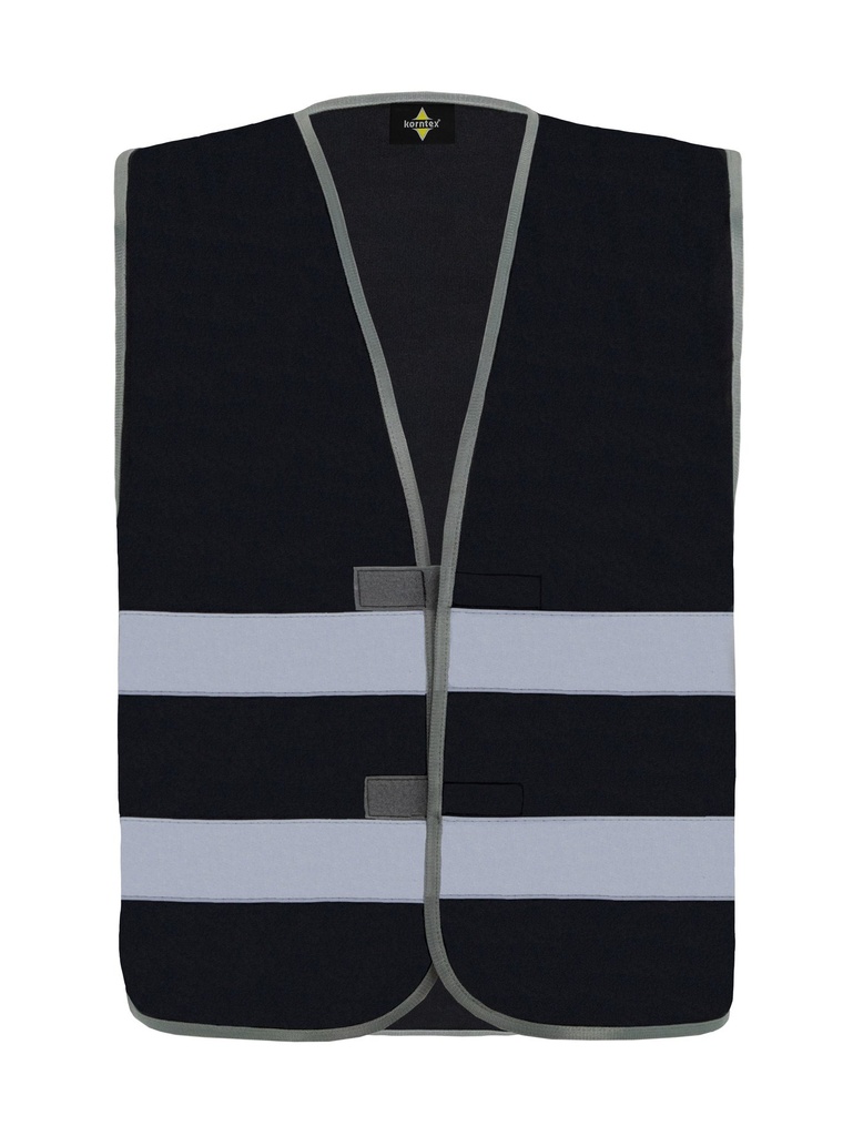 Korntex Funktionsweste Doppelgrösse EN 17353, schwarz, XL/XXL