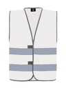 Korntex Funktionsweste Doppelgrösse EN 17353, weiss, 3XL/4XL