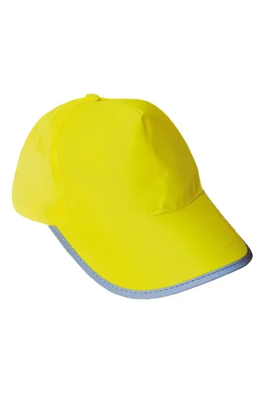 Korntex Hi-Vis Cap Basic, neongelb, Kinder