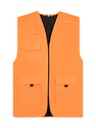 Korntex Arbeitsweste gefüttert, neonorange, S