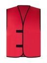 Korntex Kennzeichnungsweste, rot, 4XL