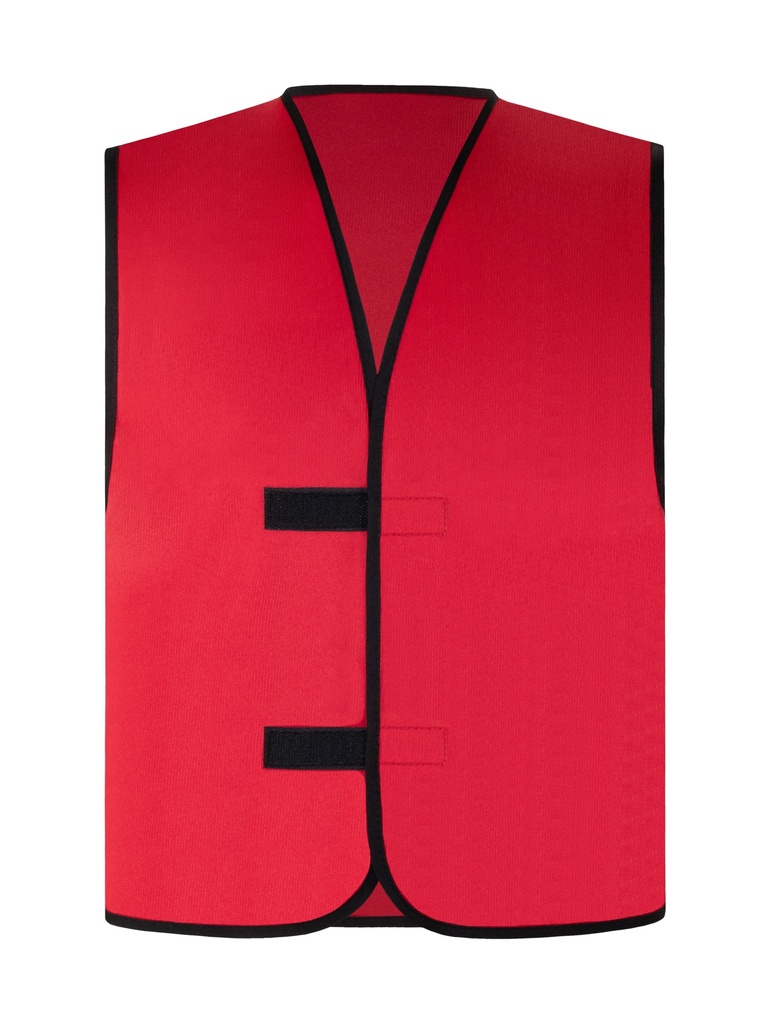 Korntex Kennzeichnungsweste, rot, 5XL
