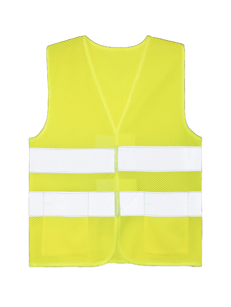 Korntex Kinder Mesh Warnweste, neongelb, S