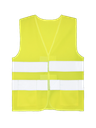 Korntex Kinder Mesh Warnweste, neongelb, S