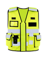 Korntex taktische Einsatzweste Basic, neongelb, M/XL