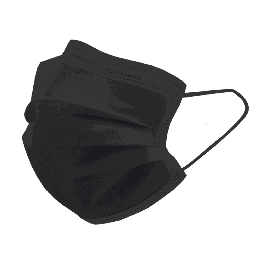 Unigloves Maske Typ IIR Profil Plus - schwarz