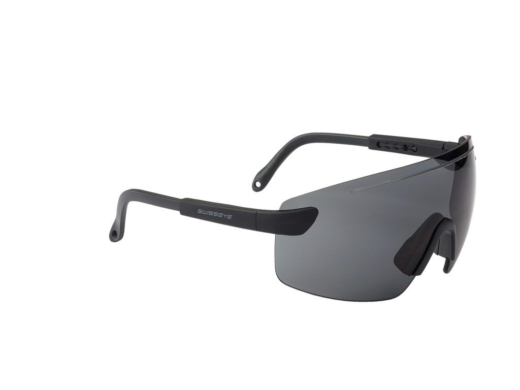 Swisseye Tactical - Brille Defense rubber black, smoke