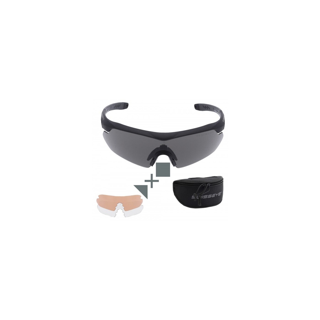 Swisseye Tactical - Brille Nighthawk Pro Set