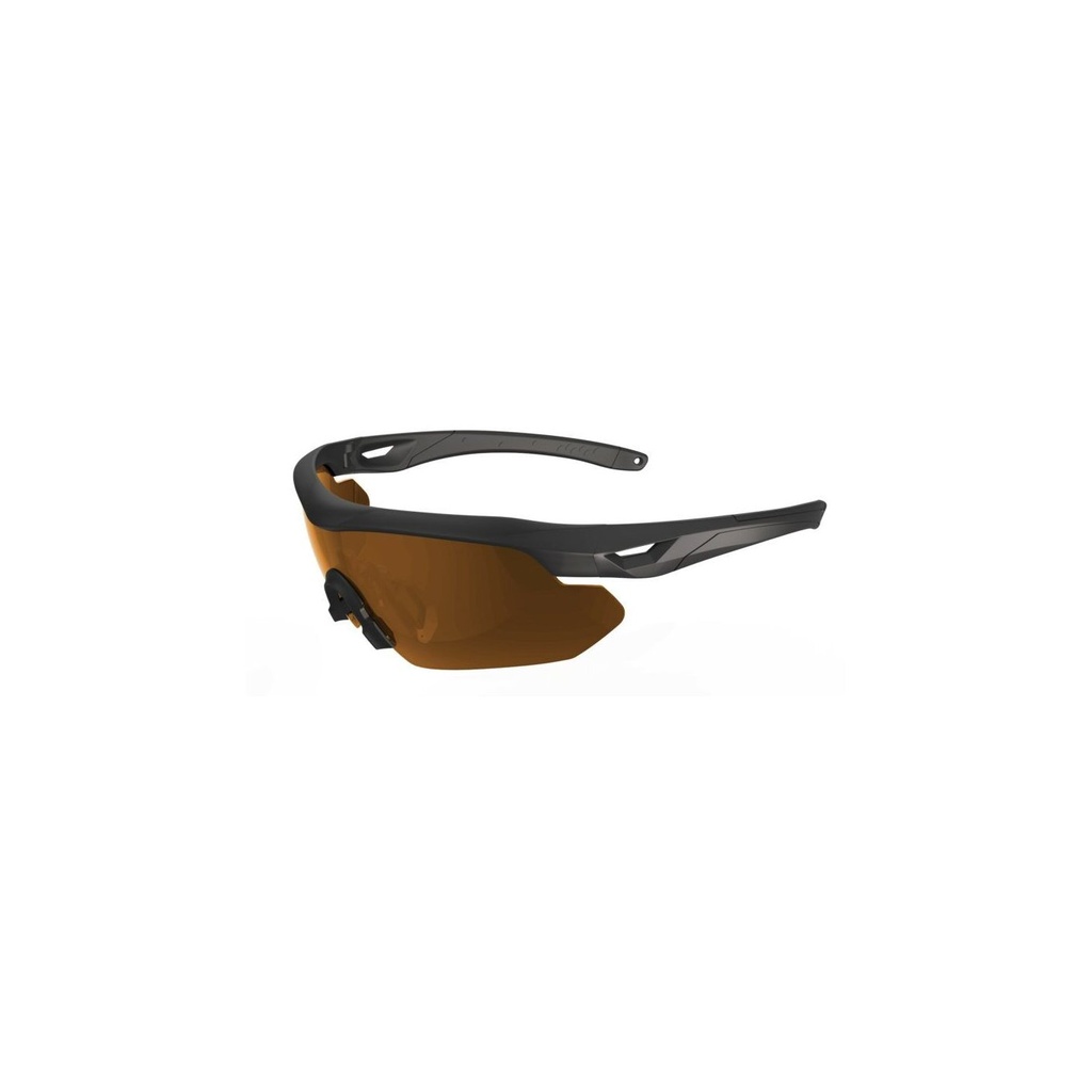 Swisseye Tactical - Brille Nighthawk Pro rubber black laser lens 532/694/1064 braun