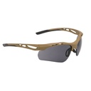 Swisseye Tactical - Brille Attac rubber brown 3 Gläser-Set