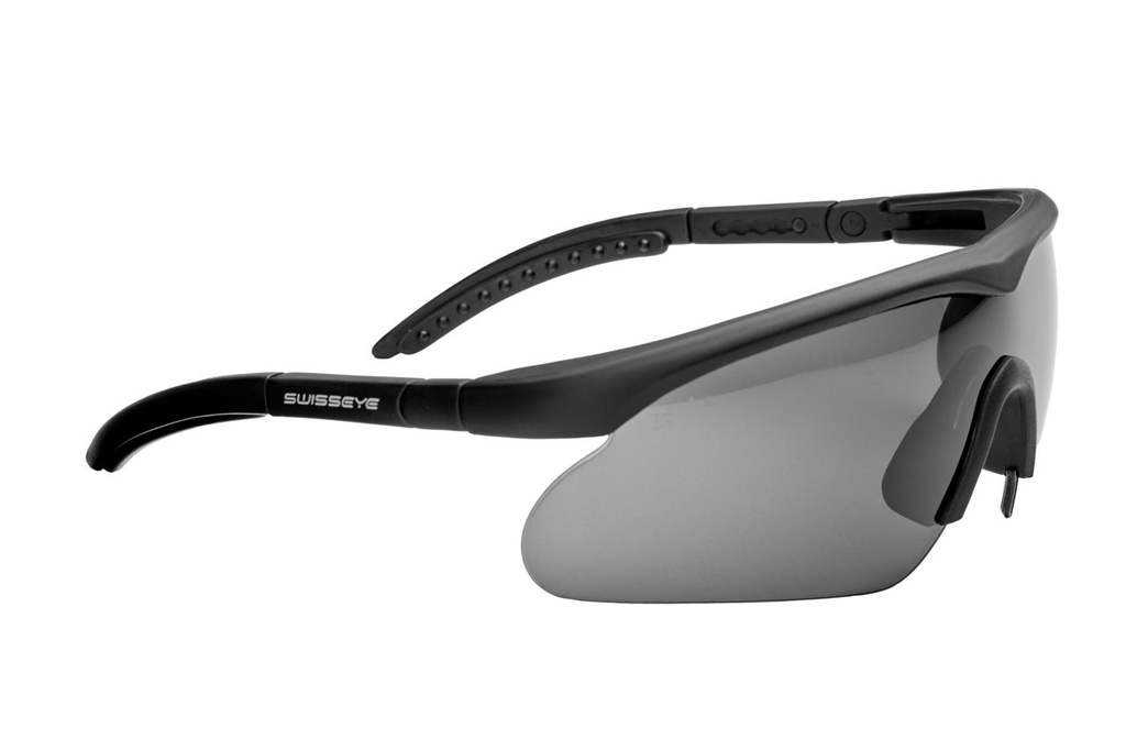 Swisseye Tactical - Brille Raptor rubber black 3 Gläser-Set