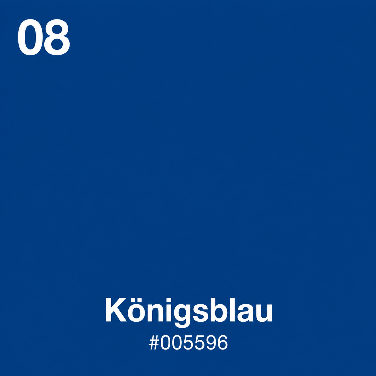 Barco-Farben: 08 New Royal / Königsblau