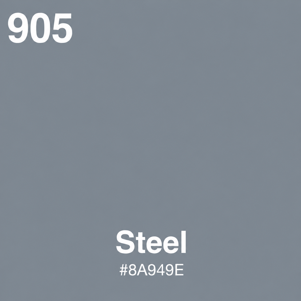 Barco-Farben: 905 Steel / Dunkles Schieferblaugrau