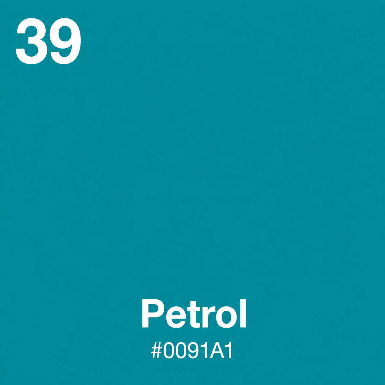 Barco-Farben: 39 Teal / Petrol