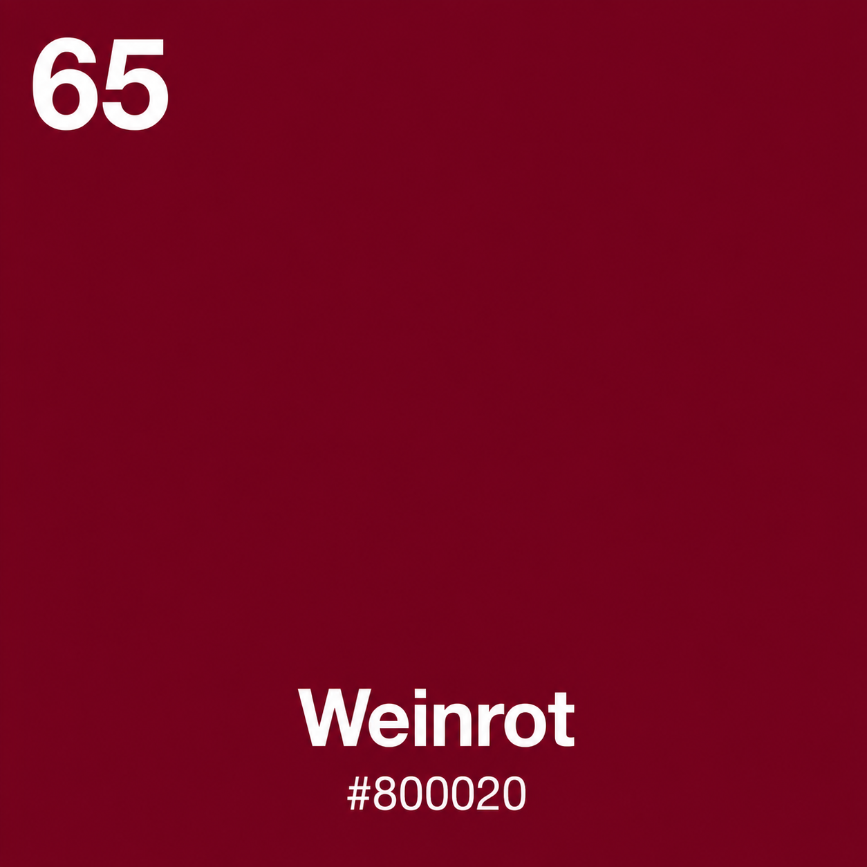 Barco-Farben: 65 Wine / Weinrot