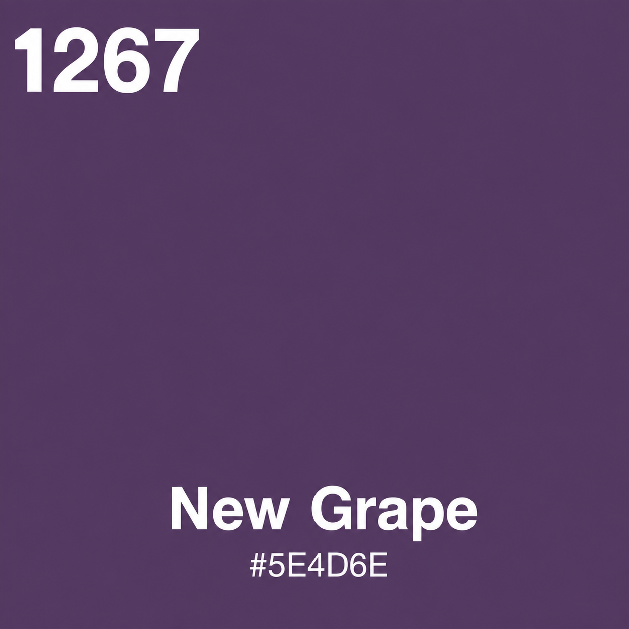 Barco-Farben: 1267 New Grape / Dunkles Violettblau