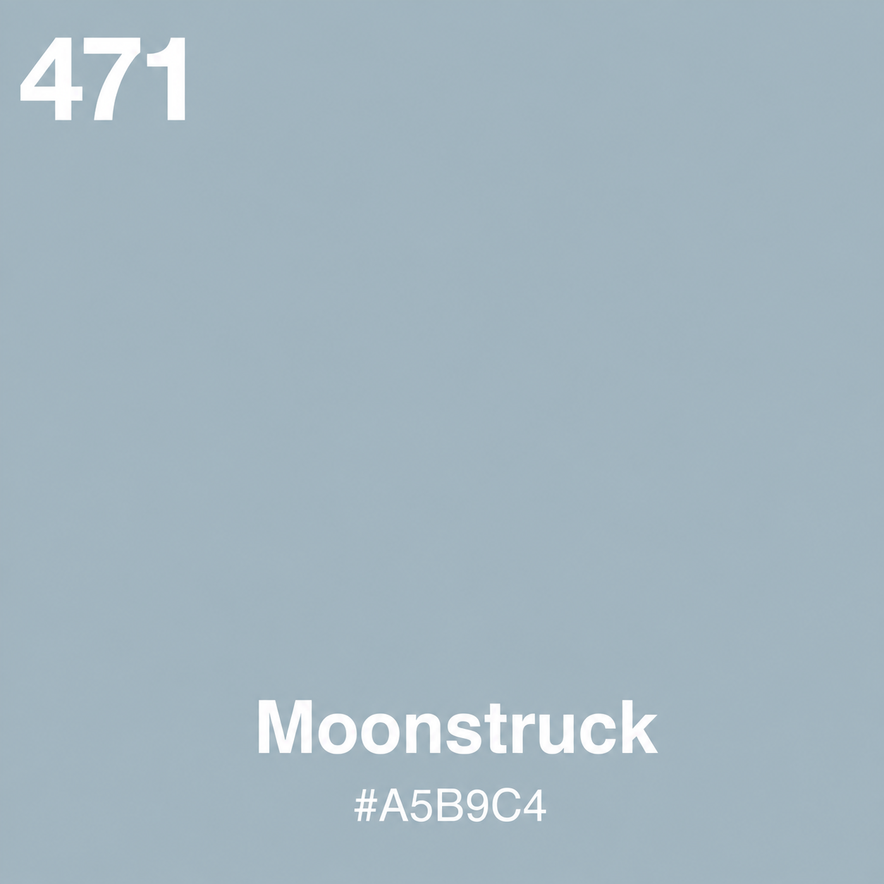 Barco-Farben: 471 Moonstruck / Helles Blaugrau