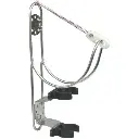 Edelstahlhalterung für Ring und Licht