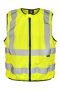 Korntex Hi-Vis Mesh Motorrad Warnweste neongelb